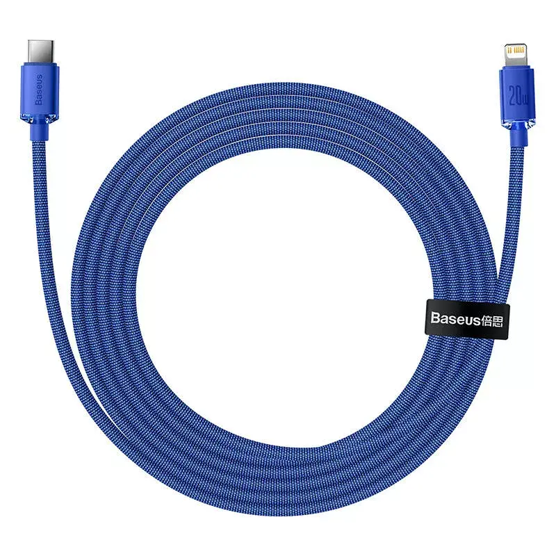 Baseus Crystal Shine USB-C uz Lightning kabelis 2 m Photo 3