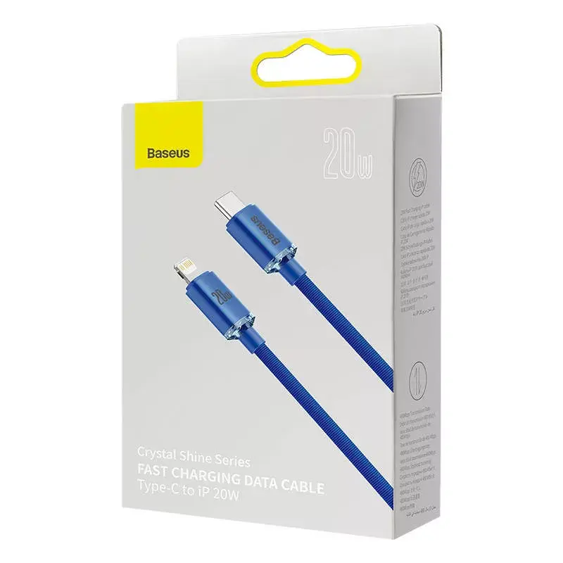 Baseus Crystal Shine USB-C uz Lightning kabelis 2 m Photo 4