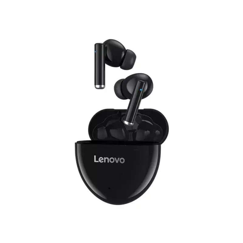 Lenovo HT06 Bezvadu austiņas melnas, QXD1B07911