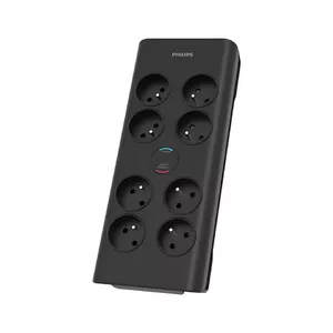 Сетевой фильтр Philips SPN7080BA/60 8 розеток 900 Дж Черный
