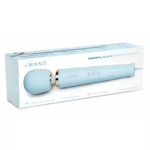 Сетевой массажер-вардап le wand Powerful Plug-In модель 54000740000 — питание от сети, 34 см, силиконовая головка Ø 6.2 см