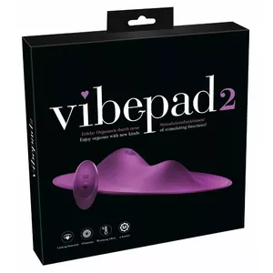 Vibepad vibepad 05532630000 non-slip lightweight vibration pad with 2 motors, 7 vibration modes, warming and licking functions