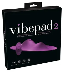 Vibepad vibepad 05532630000 non-slip lightweight vibration pad with 2 motors, 7 vibration modes, warming and licking functions