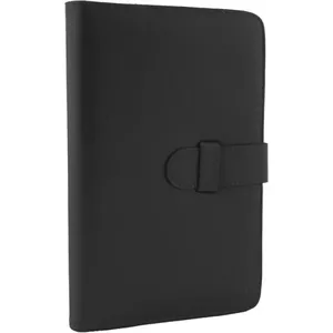 Tablet case Esperanza ET181K Folio for tablets up to 17.8 cm (7") Black, leather
