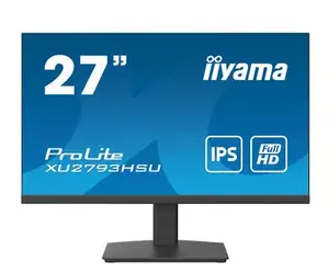 Монитор IIYAMA ProLite XU2793HSU-B4 27" (68.6 см) IPS Full HD 1920x1080 LED, 4 мс, USB 3.2-хаб, динамики, VESA, матовый, чёрный