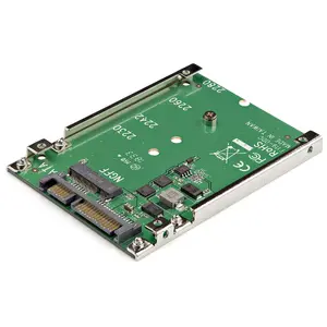 StarTech M.2 SATA SSD to 2.5in SATA Adapter SAT32M225 — M.2 (NGFF) to SATA, 7 mm, open-frame