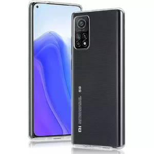 Smartphone silicone case Mocco for Xiaomi 11T 5G / 11T Pro 5G, transparent, 1 mm