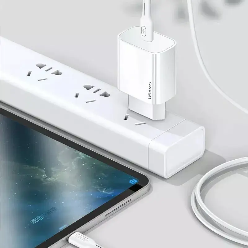 usams T34 US-CC118 20W USB-C сетевой зарядник Photo 6