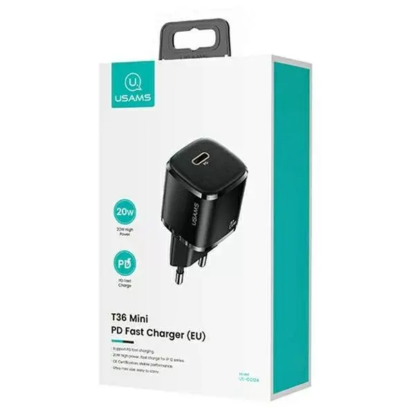 Charger usams T36 USB-C Lightning PD 20W Photo 2