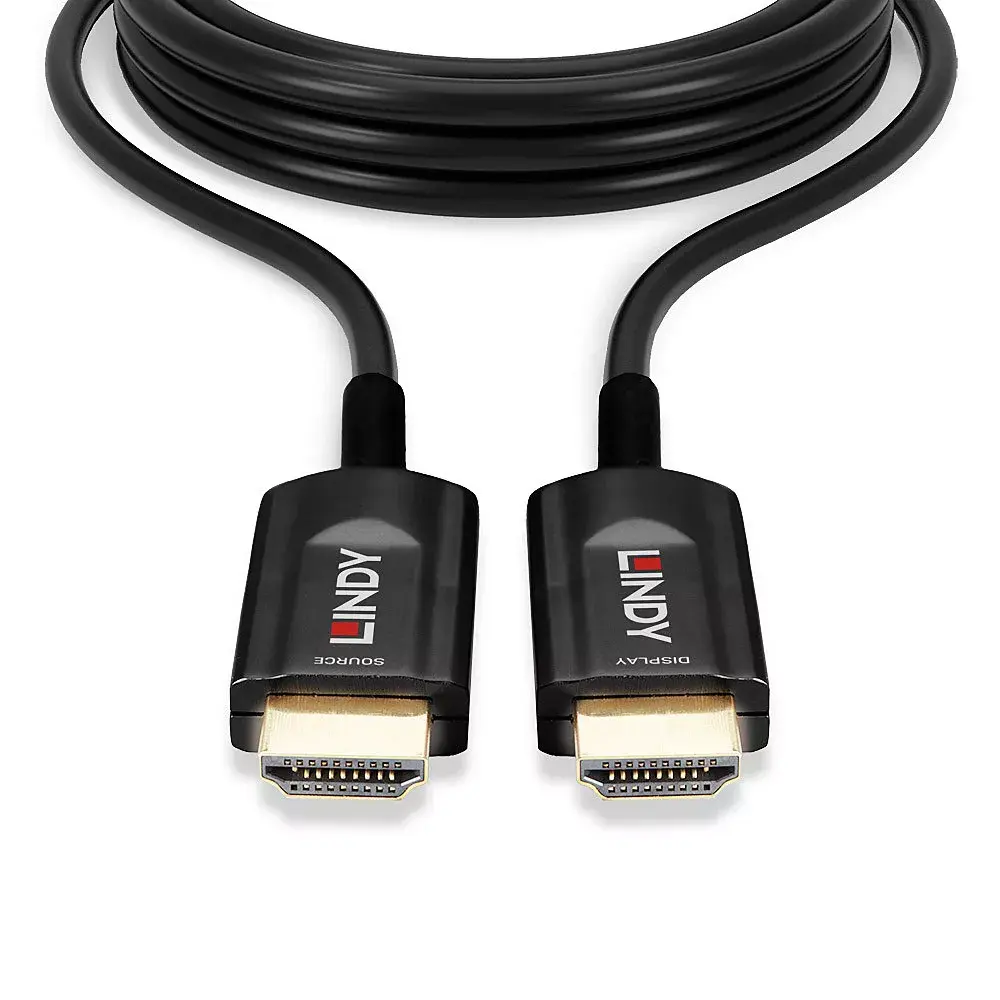 Кабель HDMI Lindy 10м Оптический Гибридный Ultra High Speed Photo 4