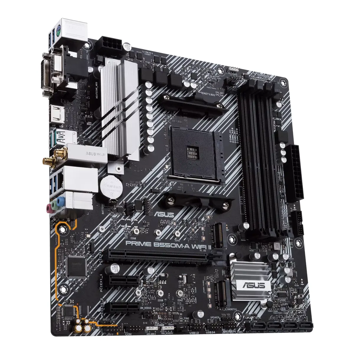 ASUS PRIME B550M-A WIFI II micro ATX mātesplate Photo 3