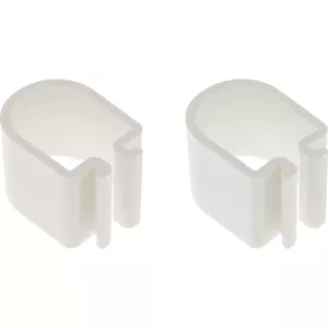 Cable holder InLine 23181D for table mount rods set of 2 white
