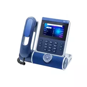 IP телефон Alcatel-Lucent Enterprise ALE-400 синий LCD проводная трубка