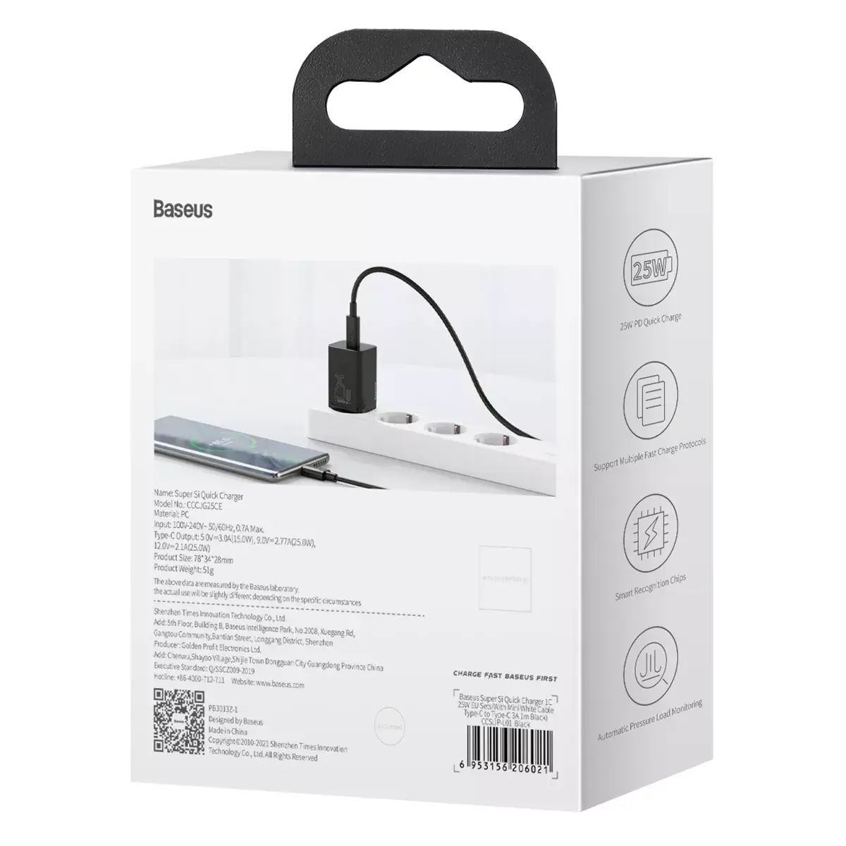 Сетевое зарядное Baseus CCSP020101 25 Вт Photo 16