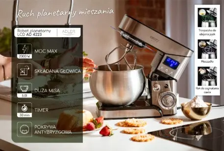 Food Processor Camry Premium CR 4223 Photo 36