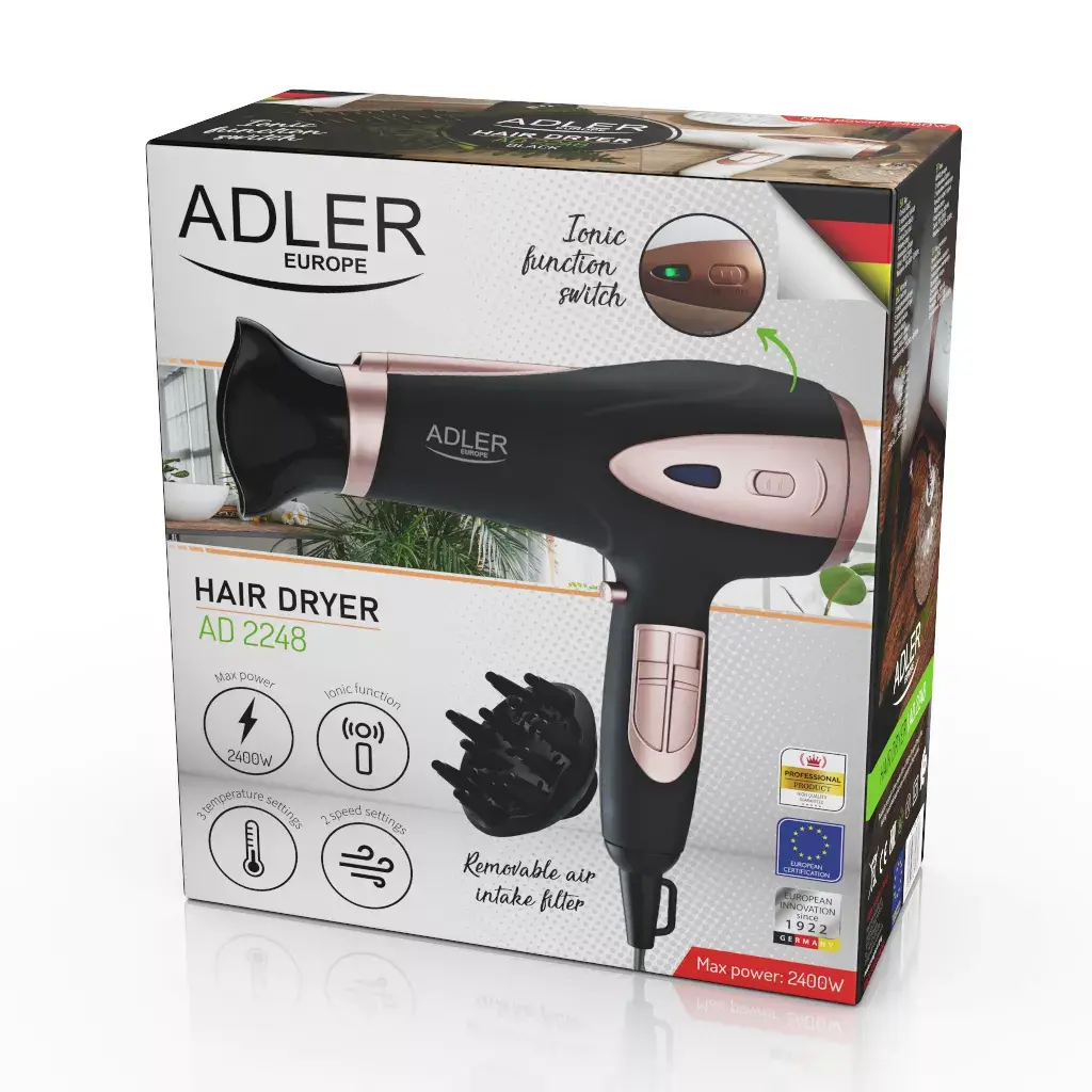 Фен Adler AD 2248b 2200 Вт Photo 11