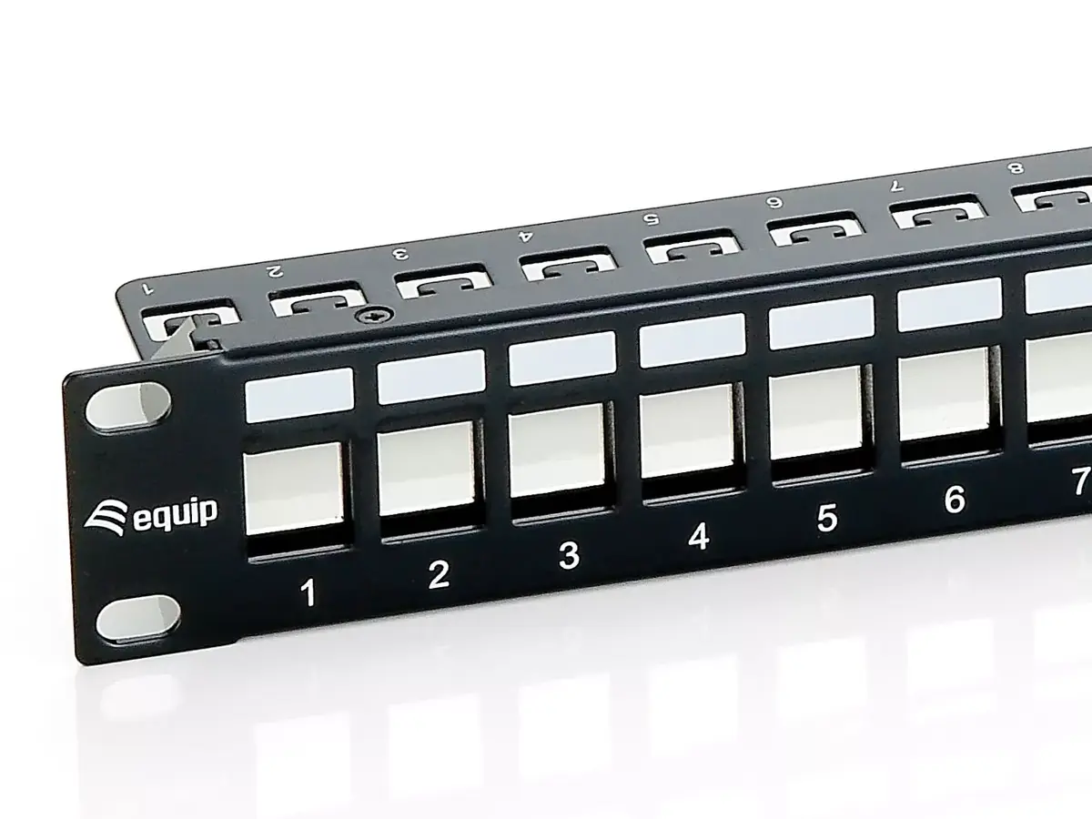Pārejas panelis Equip 24-Port Keystone Cat.6 Shielded Photo 2