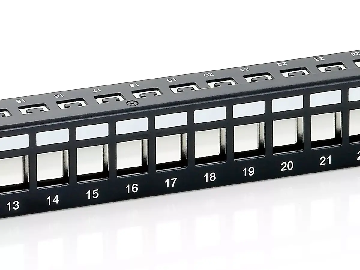 Pārejas panelis Equip 24-Port Keystone Cat.6 Shielded Photo 4