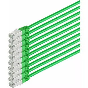Сетевой кабель ShiverPeaks 75711-H0.5G-SET10 CAT6 S/FTP PIMF, 0.5G набор 10 шт.
