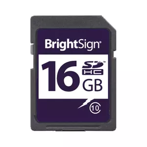 BrightSign 16GB SDHC Class 10 MLC Klases 10