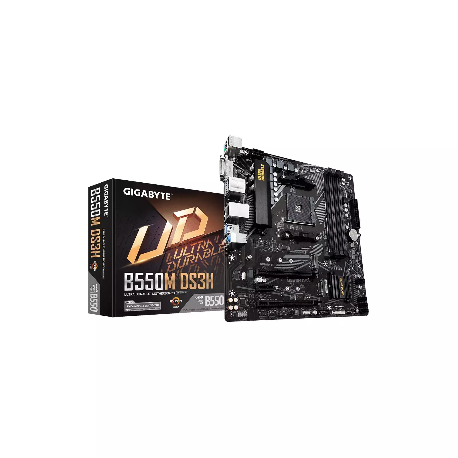 Gigabyte b550m ds3h online socket am4