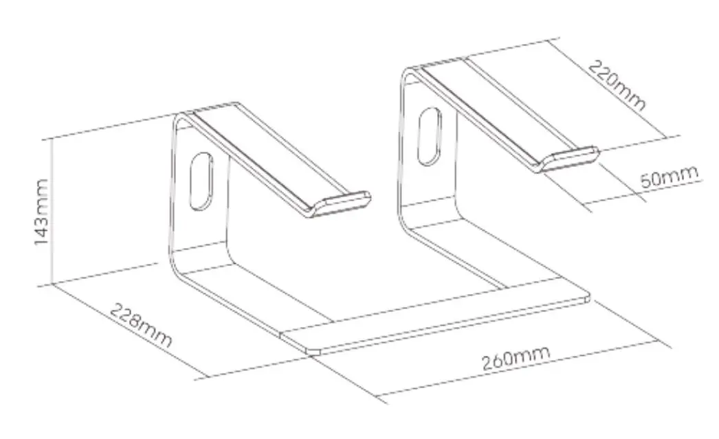DELTACO ARM-0531 Laptop Stand Silver Photo 2