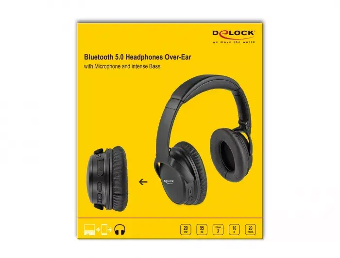Austiņas DeLOCK Bluetooth 5.0 Photo 5