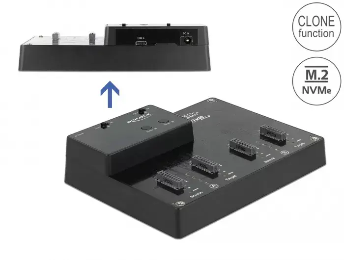 Docking Station DeLOCK 64124 USB 3.2 Gen 2 Type-C Photo 2