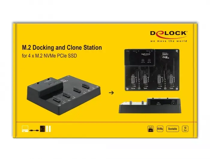 Docking Station DeLOCK 64124 USB 3.2 Gen 2 Type-C Photo 8