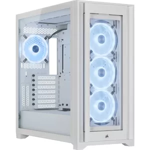 PC Case Corsair 5000X RGB QL Edition Midi Tower White