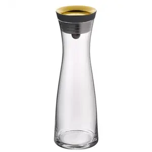 Decanter WMF Basic 1.0 L — gold/black/transparent, Ø 7.7 cm, H 290 mm