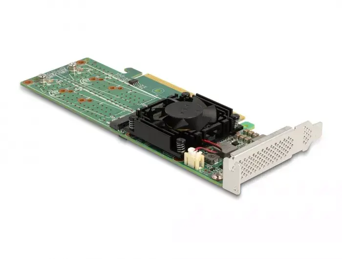 PCI Express x16 Card to 4 x internal NVMe M.2 Key M Photo 4