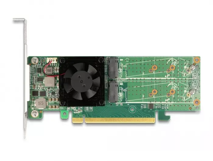 PCI Express x16 Card to 4 x internal NVMe M.2 Key M Photo 5