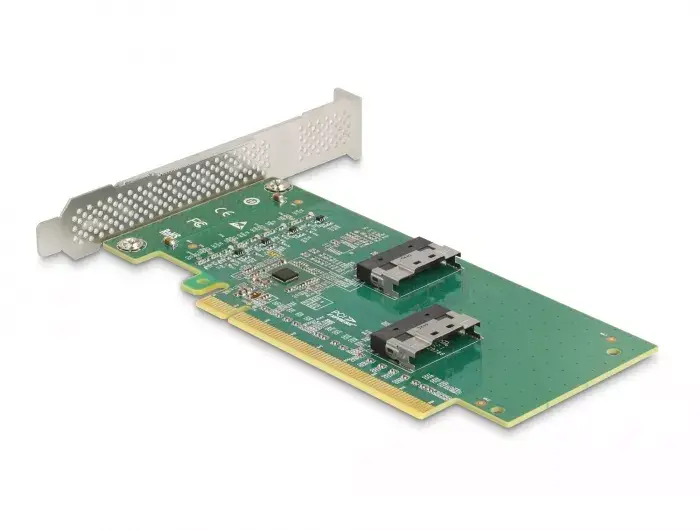 DeLOCK PCI Express 4.0 x16 карта на 4 x SFF-8639 NVMe Photo 3