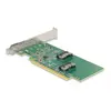DeLOCK PCI Express 4.0 x16 карта на 4 x SFF-8639 NVMe Photo 3
