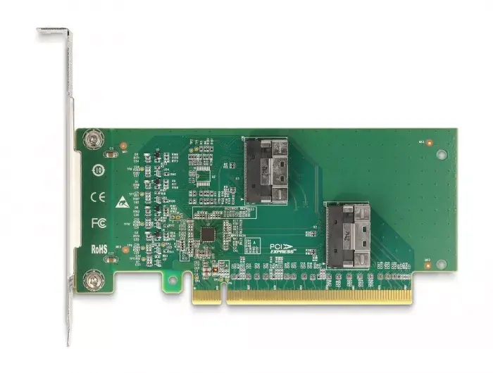 DeLOCK PCI Express 4.0 x16 карта на 4 x SFF-8639 NVMe Photo 5