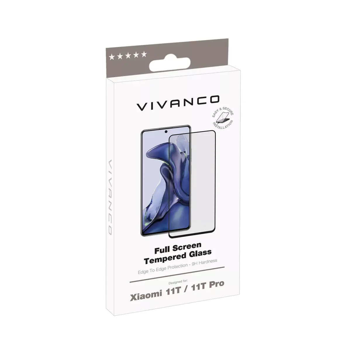 Vivanco Full Clear защитное стекло для Xiaomi 11T / 11T Pro Photo 3