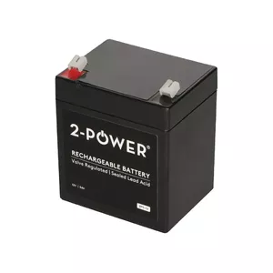 2-Power 2P5-12 UPS akumulators Noslēgts svina skābju (VRLA) 12 V 5 ampērstunda