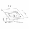 Desk table stand MACLEAN MC-909W Photo 9