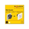 DeLOCK 11489 Socket Outlet CEE 7/3 + USB Photo 4