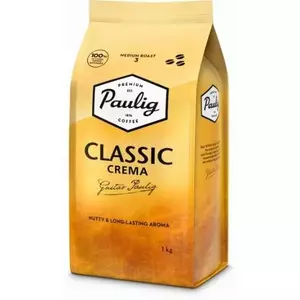 Pupiņu kafija PAULIG Classic Crema, 1kg