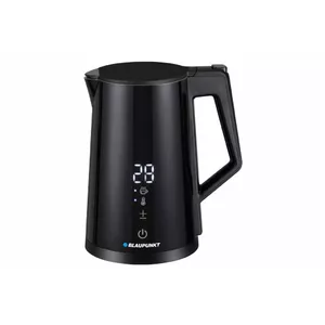 Electric kettle BLAUPUNKT EKD601, 1.7 L, 2200 W, adjustable 40–100 °C, black, stainless steel