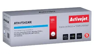 Toner cartridge ActiveJet ATH-F541NX replacement for HP 540 CF541X, cyan, 2500 pages, 1 pc