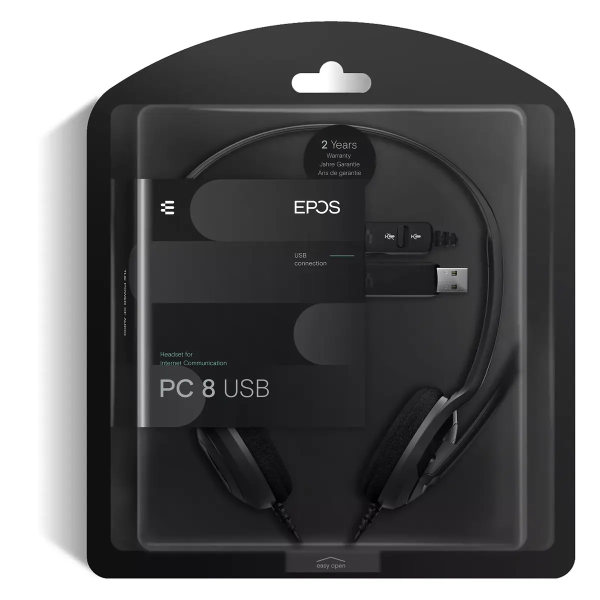 Austiņas Sennheiser PC 8 USB Photo 9