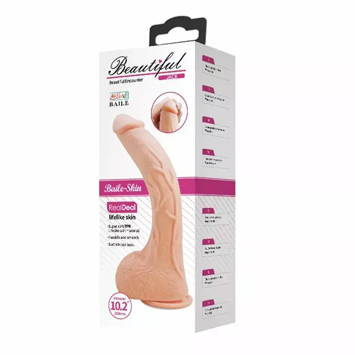 Дилдо BAILE Beautiful Jack 26 CM Photo 7