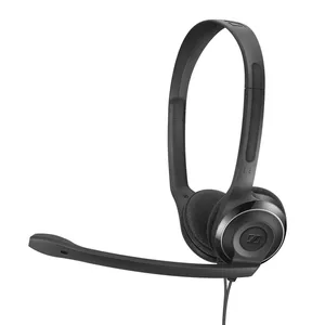 Sennheiser PC 8 USB Austiņas Vadu Birojs / zvanu centrs USB Type-A Melns