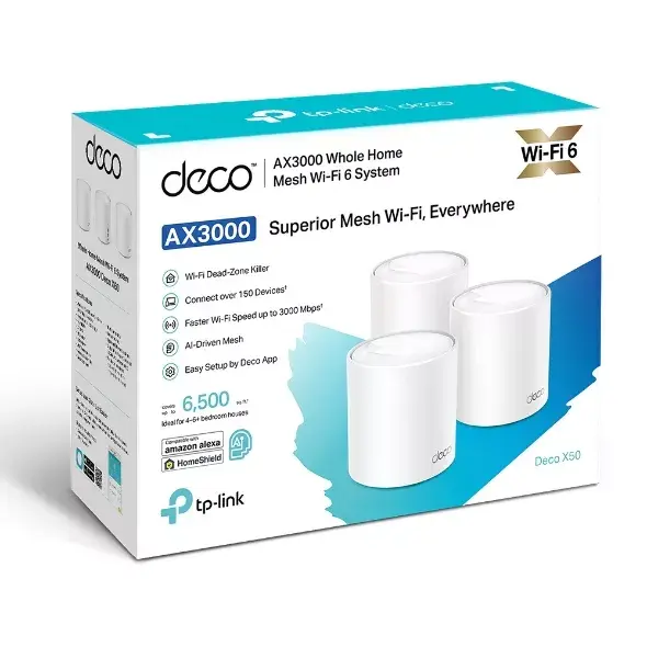 Mesh WiFi sistēma TP-Link AX3000 Photo 8