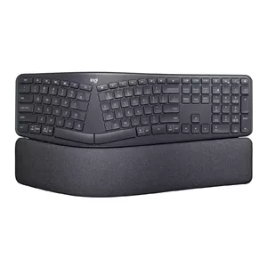 Logitech ERGO K860 для бизнеса Полноразмерная Беспроводная Изогнутая Клавиатура