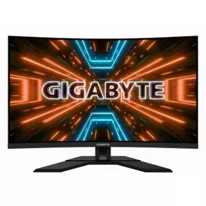 Gigabyte Monitor M32QC-EK 31,5", VA, 2560 x 1440 pikseļi, 1 ms, 350 cd/m², 170 Hz, HDMI portu skaits 2