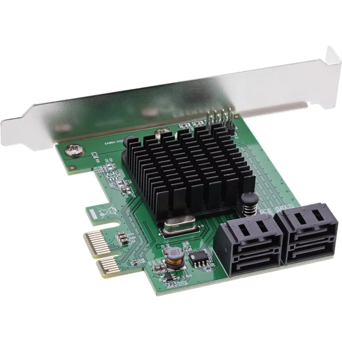 InLine SATA 6Gb/s kontrolieris 4x SATA PCIe 2.0 Photo 2